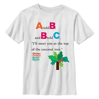 Boys 8-20 Chicka Chicka Boom Boom I'll Meet You At The Top Graphic Tee