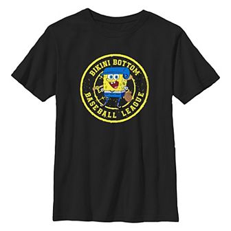 Boys 8-20 Nickelodeon SpongeBob SquarePants Bikini Bottom Baseball League Graphic Tee