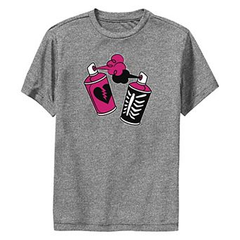 Boys 8-20 Fortnite Spray Paint Cans Performance Graphic Tee