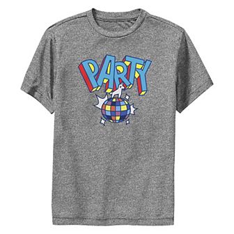 Boys 8-20 Fortnite Party Disco Ball Performance Graphic Tee