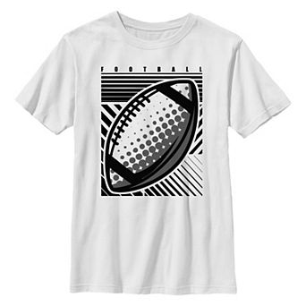 Boys 6-20 Football Portrait Graphic Tee