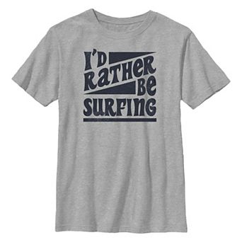 Boys 6-20 I'd Rather Be Surfing Graphic Tee