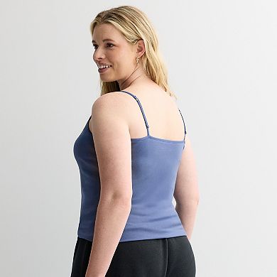 Juniors' Plus Size SO® Favorite Seamless Tunic Cami