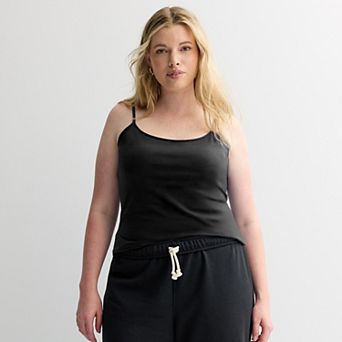 Juniors' Plus Size SO® Favorite Seamless Tunic Cami