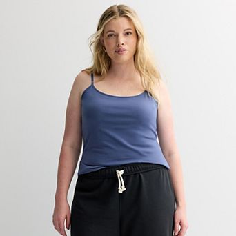 Juniors' Plus Size SO® Favorite Seamless Tunic Cami