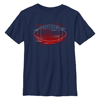 Boys 8-20 Gradiant Print Football Graphic Tee