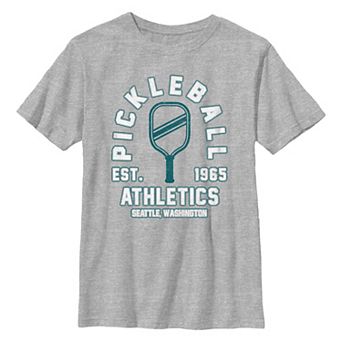 Boys 8-20 Pickleball Athletics Seattle Washington Graphic Tee