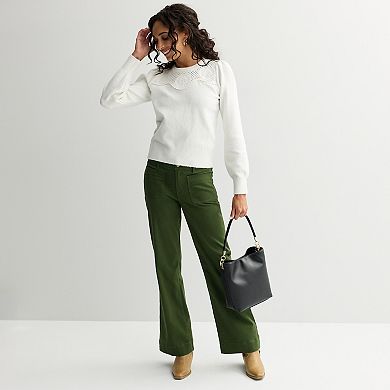 Women's Draper James Mixed Media Sweater