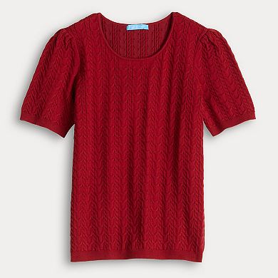 Women's Draper James Mixed Media Sweater