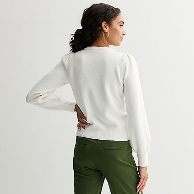 Women's Draper James Mixed Media Sweater