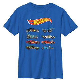 Boys 8-20 Hot Wheels Extreme Cars Lineup Graphic Tee