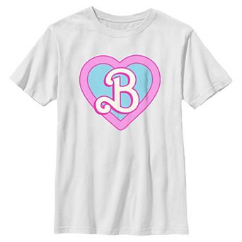 Boys 8-20 Barbie® B Heart Stamp Graphic Tee