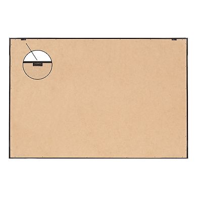 Sylvie Hey Dude Highland Cow Color Framed Canvas by The Creative Bunch Studio