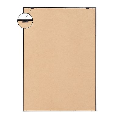 Sylvie Minimalist Neutral Line Art Drawing Face Framed Canvas by The Creative Bunch Studio
