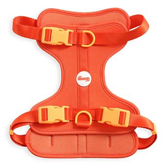 Arlo Adjustable Soft Padded No Pull Pet Harness with 3 Buckles and 3 Leash Clips