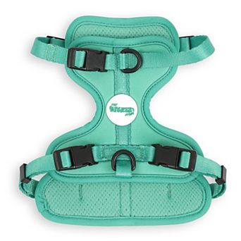 Arlo Adjustable Soft Padded No Pull Pet Harness with 3 Buckles and 3 Leash Clips