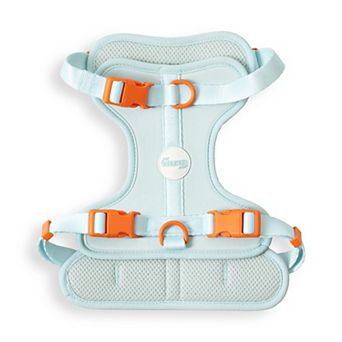 Arlo Adjustable Soft Padded No Pull Pet Harness with 3 Buckles and 3 Leash Clips