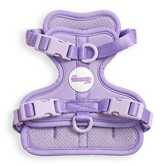 Arlo Adjustable Soft Padded No Pull Pet Harness with 3 Buckles and 3 Leash Clips