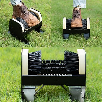 Set Of 3 Shoe Cleaner and Boot Scraper