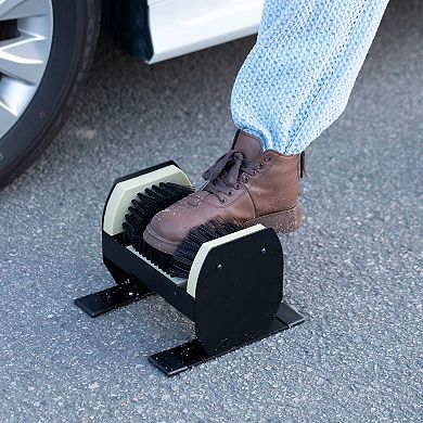 Set Of 3 Shoe Cleaner and Boot Scraper