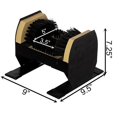 Set Of 3 Shoe Cleaner and Boot Scraper