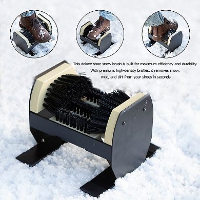 Set Of 3 Shoe Cleaner and Boot Scraper