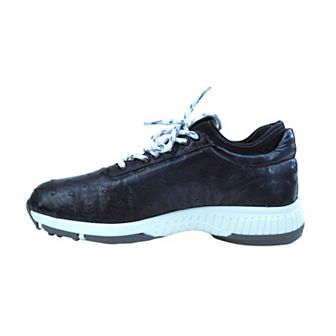 W&H Eagle - Ostrich Skin Golf Shoes, Luxurious Outdoor Shoes For Men
