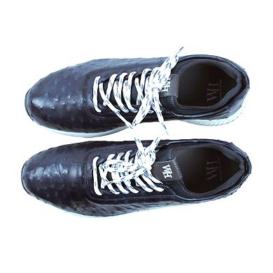W&H Eagle - Ostrich Skin Golf Shoes, Luxurious Outdoor Shoes For Men