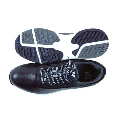 W&H Ace - Deerskin Men's Golf Shoes, Unique Soft Leather