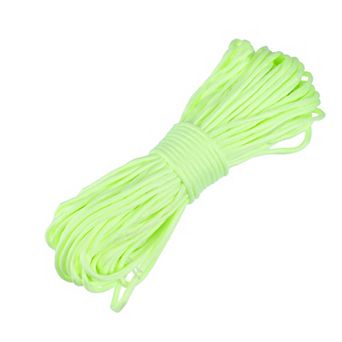1 pc Tent Rope, Outdoor Camping Guylines Ropes, 7 Core 4mm Paracord 31m Safety Rope, Luminous Style