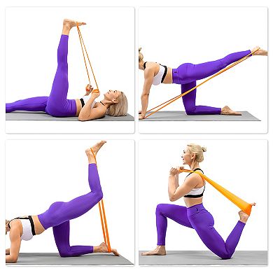 1Pcs Stretch Strap, Yoga Stretching Band, Elastic Stretching Strap, Yoga Stretch Strap with 8 Loops