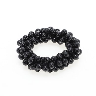 Fashion Faux Pearls Hair Elastic Band 1 Pc