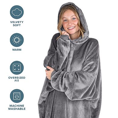 Bare Homey B-Chill Microplush Wearable Blanket
