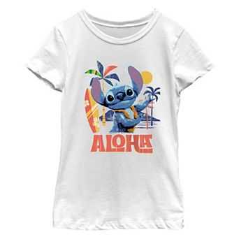 Disney's Lilo & Stitch Aloha Hula Dance Girls 7-16 Graphic Tee