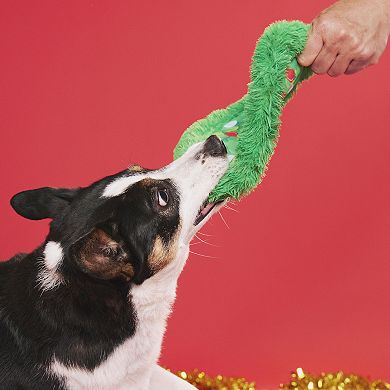 BARK Holiday Wreath Plush Pet Toy