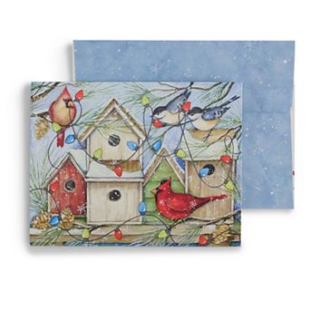 Turner Perfect Timing 18 pc Stringing Holiday Joy Christmas Card & Envelopes Set