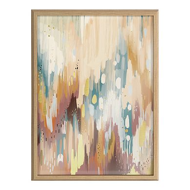 Blake Brushstroke 133 Framed Printed Glass by Jessi Raulet of Ettavee
