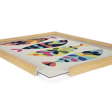 Blake MCM Fish Framed Printed Glass by Rachel Lee of My Dream Wall