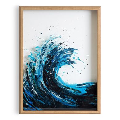 Blake Waves Framed Printed Art