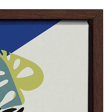 Sylvie Chill Out Saturday Framed Canvas by Rachel Lee of My Dream Wall
