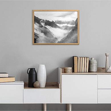 Blake Inca Trail Framed Printed Glass by Pete Olsen