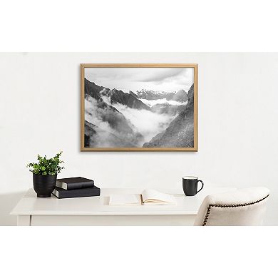 Blake Inca Trail Framed Printed Glass by Pete Olsen