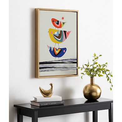 Sylvie The Family Tree Framed Canvas by Rachel Lee of My Dream Wall