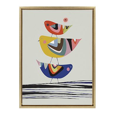 Sylvie The Family Tree Framed Canvas by Rachel Lee of My Dream Wall
