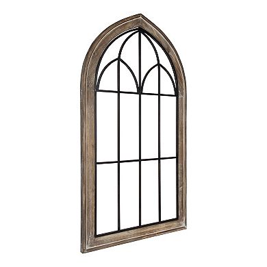 Rennell Window Pane Arch Wall Decor