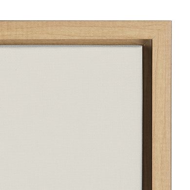 Sylvie Mid Century Modern Tiger Framed Canvas by Rachel Lee of My Dream Wall