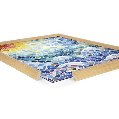 Blake It’s a Beautiful Life Framed Printed Glass by Janet Meinke-Lau