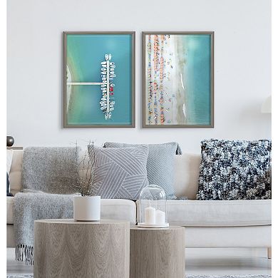 Blake Monterosso Framed Printed Glass by Rachel Bolgov