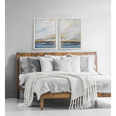 Sylvie Sunday Morning Framed Canvas Art Set by Mary Sparrow