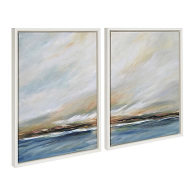 Sylvie Sunday Morning Framed Canvas Art Set by Mary Sparrow